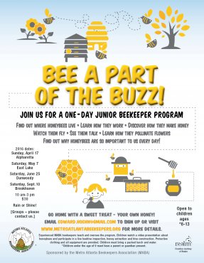 Junior Beekeeper Poster